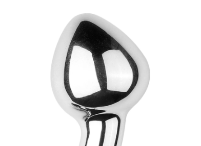 Stainless Steel Anal Plug Curved Sex Toys Women Men G-spot Dildo Butt Plug - Product Gallery View 4 | act wellness