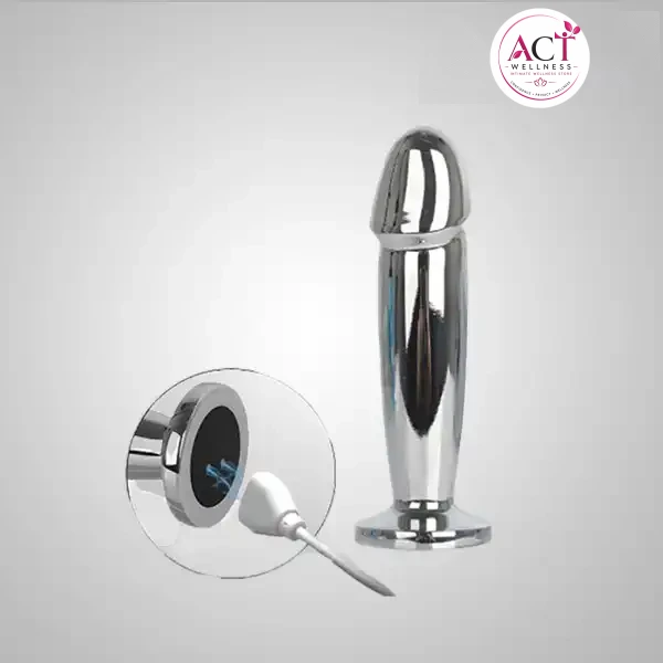 Stainless Steel Anal Vibrator For Prostate - Buy Online in India | act wellness - view 1