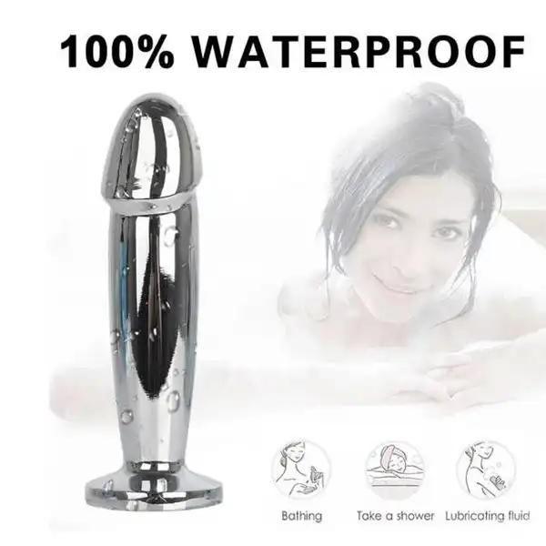 Stainless Steel Anal Vibrator For Prostate - Product Gallery View 3 | act wellness