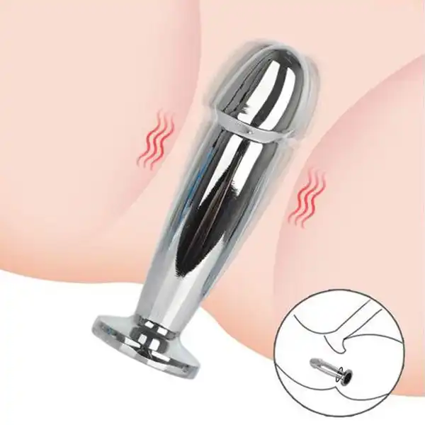 Stainless Steel Anal Vibrator For Prostate - Product Gallery View 4 | act wellness