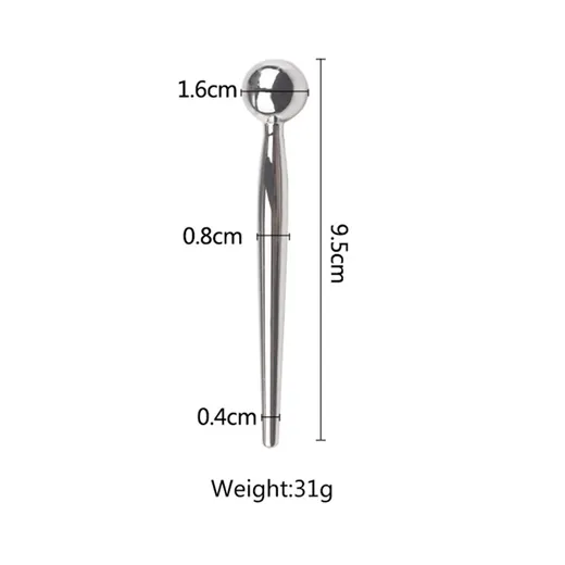 Stainless Steel Penis Urethral Plug Dilator Solid Tube - Product Gallery View 2 | act wellness