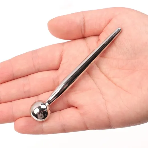 Stainless Steel Urethral Plug Erotic Toy for Men Dilator - Product Gallery View 2 | act wellness