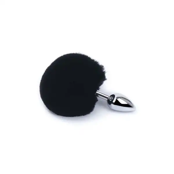 Steel Butt Plug With Rabbit Tail - Product Gallery View 7 | act wellness
