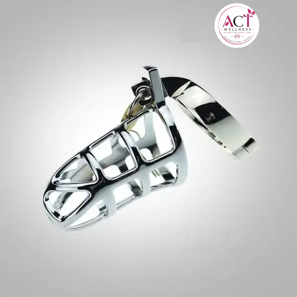 Steel Penis Chastity cage Lock - Buy Online in India | act wellness - view 1