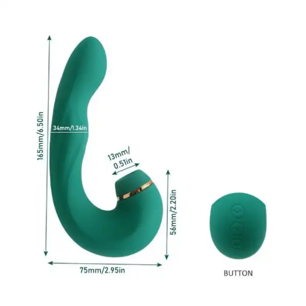 Sucking Vibrator Clit Dildo G-Spot Massager For Women - Product Gallery View 2 | act wellness