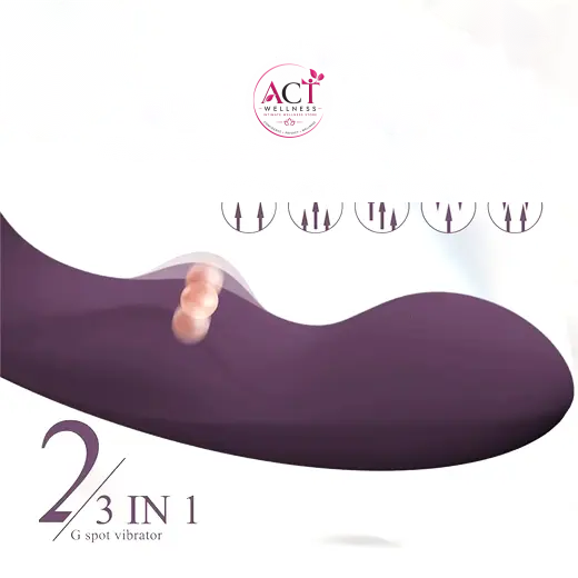 Sucking Vibrator Clit Dildo G-Spot Massager For Women - Product Gallery View 3 | act wellness