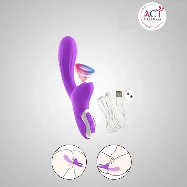 Suction Rabbit Vibrator - Buy Online in India | act wellness - view 1