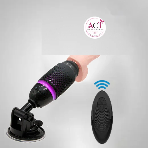 Super Mini Remote Fuck Machine With Realistic Dildo - Buy Online in India | act wellness - view 1