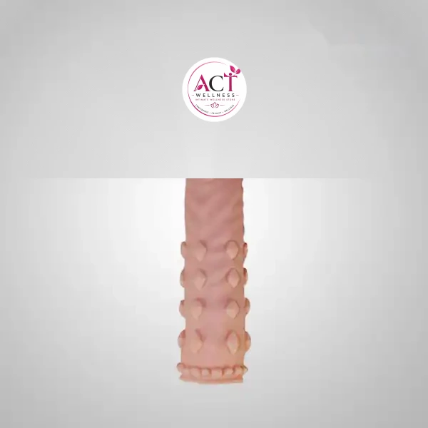 Realistic Penis Extender Sleeve - Buy Online in India | act wellness - view 1
