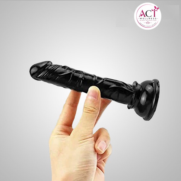 Super Slim Black dildo for beginners - Buy Online in India | act wellness - view 1
