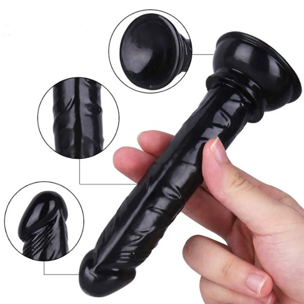 Super Slim Black dildo for beginners - Product Gallery View 2 | act wellness