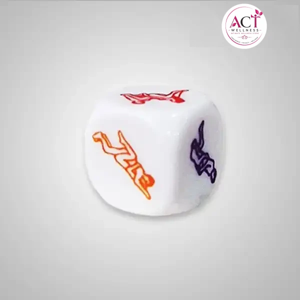 Sweetheart Sex Color Position Love Flirting Sex Dice - Buy Online in India | act wellness - view 1