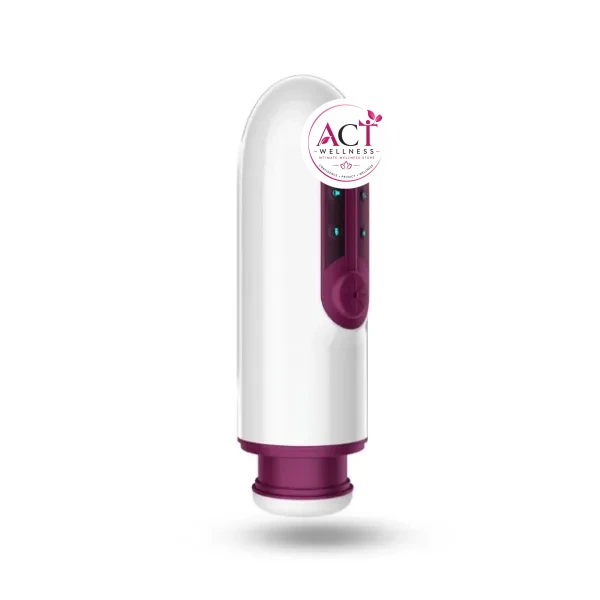 Telescopic Sucking Deep Throat Stretch Masturbation Cup - Product Gallery View 3 | act wellness