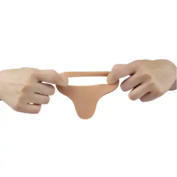 The Ultra Soft Double Penetrator with ring 6 Inch - Product Gallery View 4 | act wellness