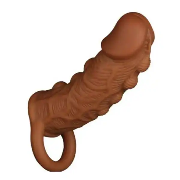 Thick Silicone Penis Extender Sleeve - Product Gallery View 2 | act wellness