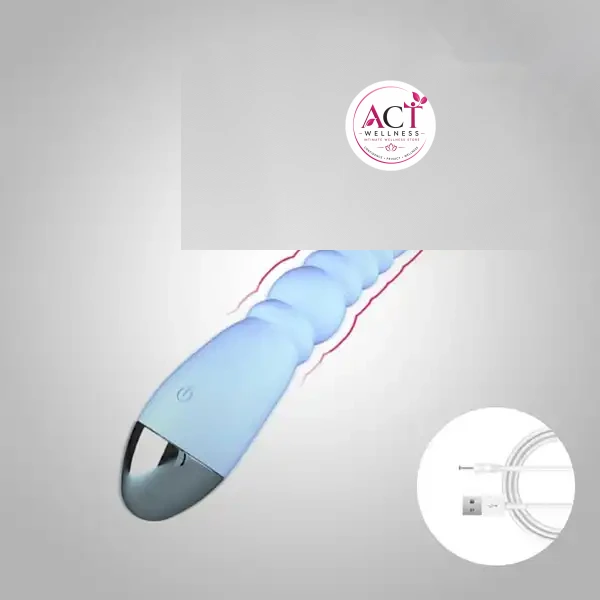 Thread Massager G Spot Vibrator Clitoris for Women Vagina Stimulator USB Rechargeable - Buy Online in India | act wellness - view 1