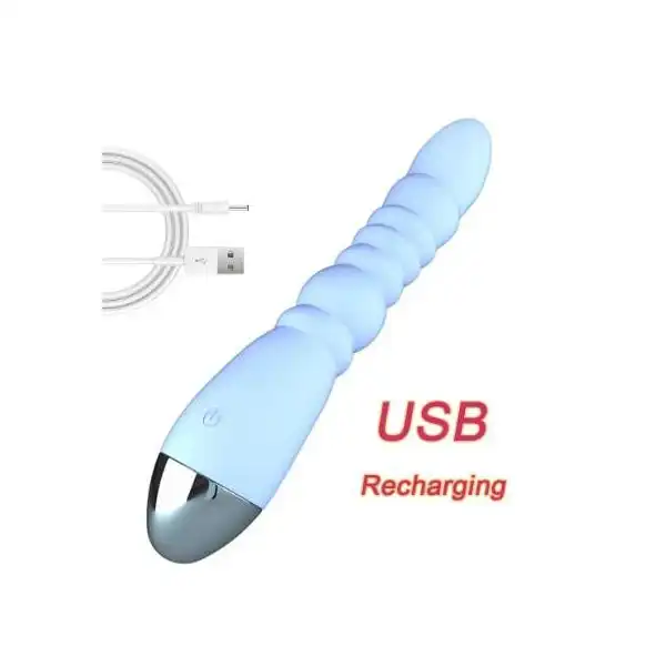 Thread Massager G Spot Vibrator Clitoris for Women Vagina Stimulator USB Rechargeable - Product Gallery View 3 | act wellness
