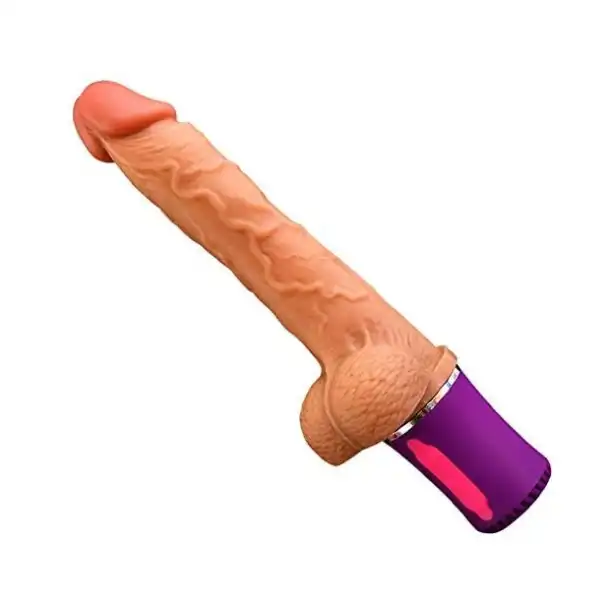 THRUSTING VIBRATION REALISTIC DILDO -USB MAGNETIC CHARGING - Product Gallery View 3 | act wellness