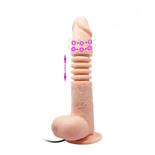 Thunder Up Realistic Dildo Vibrator - Product Gallery View 5 | act wellness