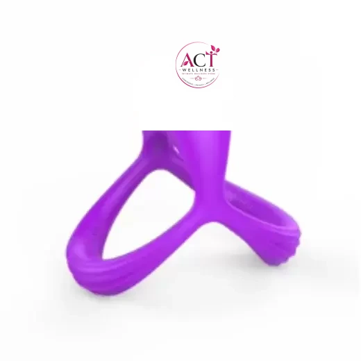 Triangular Penis Ring Vibrator - Product Gallery View 2 | act wellness