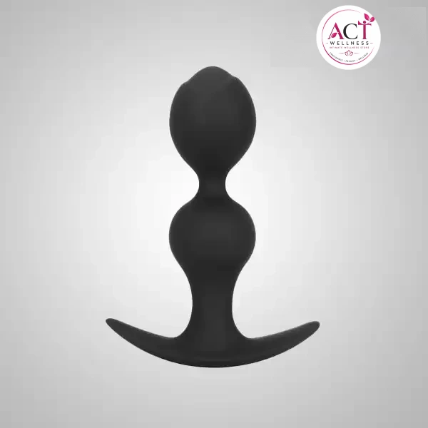 Two Beads Anal Plug Stimulation - Buy Online in India | act wellness - view 1