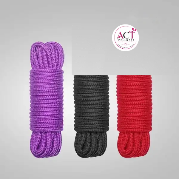Ultra Soft Rope Strap Restraints Kit for Couples Sex Games - Buy Online in India | act wellness - view 1