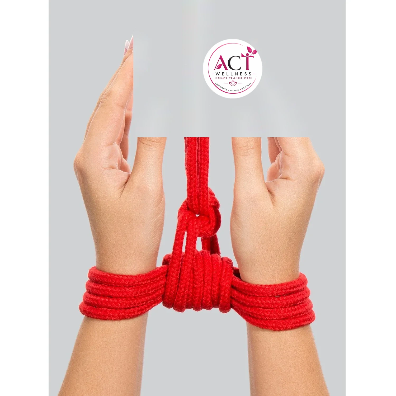 Ultra Soft Rope Strap Restraints Kit for Couples Sex Games - Product Gallery View 4 | act wellness