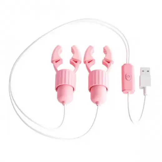 USB Nipple Clamp Vibrator for Women - Product Gallery View 3 | act wellness
