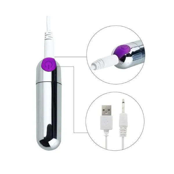 Powerful USB Rechargeable Bullet Vibrator - Product Gallery View 2 | act wellness