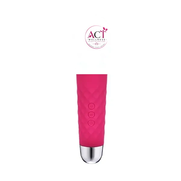 USB Rechargeable Multi Speed G-Spot Magic Wand Vibrator - Product Gallery View 4 | act wellness