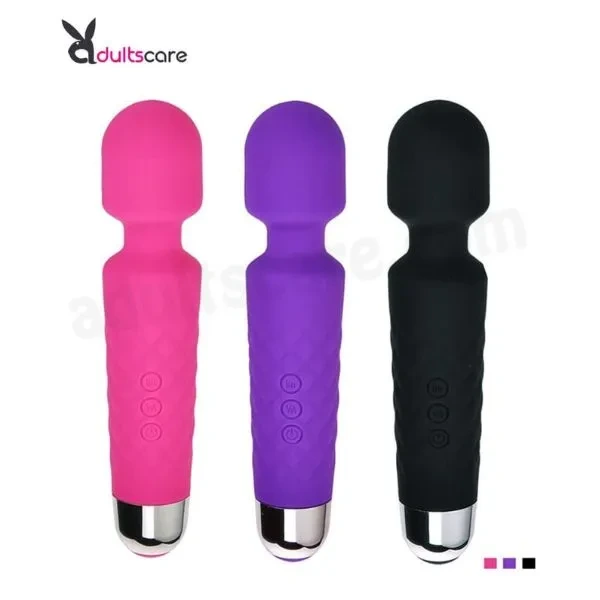 USB Rechargeable Multi Speed G-Spot Magic Wand Vibrator - Product Gallery View 5 | act wellness