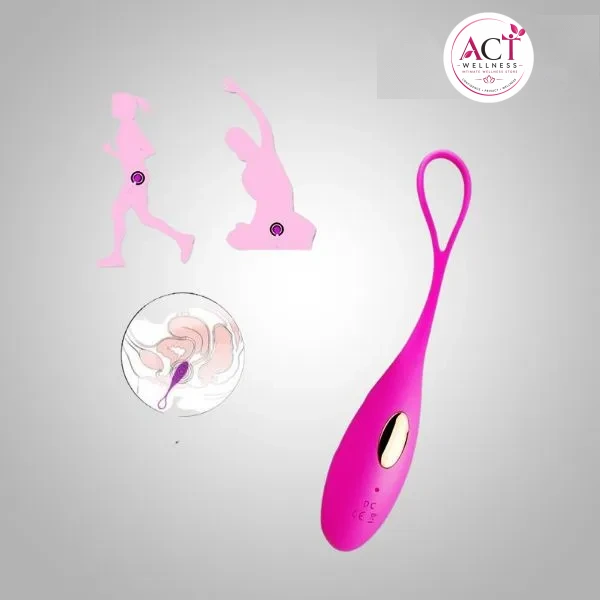 USB Rechargeable Vibrating egg Kegel Ball Lush - Buy Online in India | act wellness - view 1
