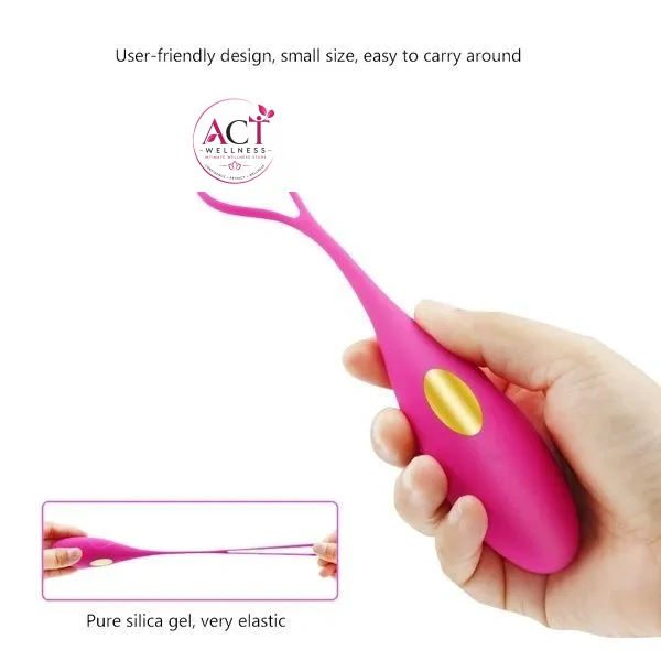 USB Rechargeable Vibrating egg Kegel Ball Lush - Product Gallery View 2 | act wellness