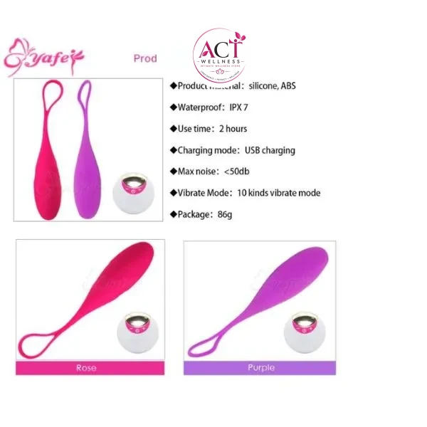 USB Rechargeable Vibrating egg Kegel Ball Lush - Product Gallery View 4 | act wellness