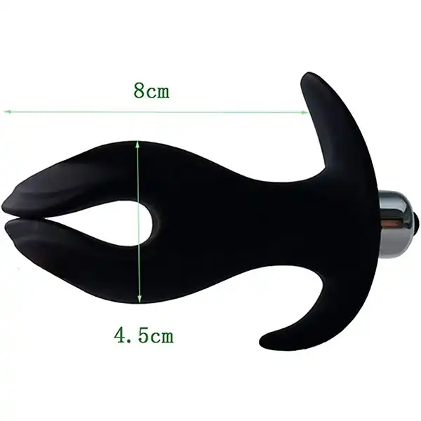 V Port Function Anal Plug Vibrator - Product Gallery View 3 | act wellness