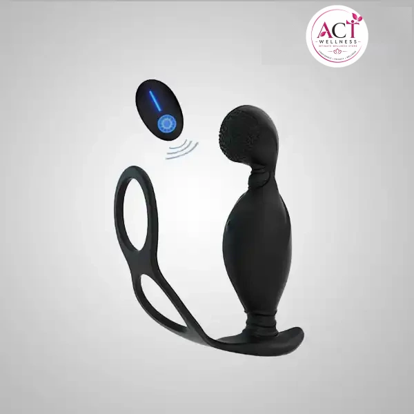 Vibrating 10 Modes Waterproof USB Charge Prostate Massager - Buy Online in India | act wellness - view 1