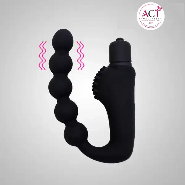 Vibrating Anal Beads Prostate Massager - Buy Online in India | act wellness - view 1