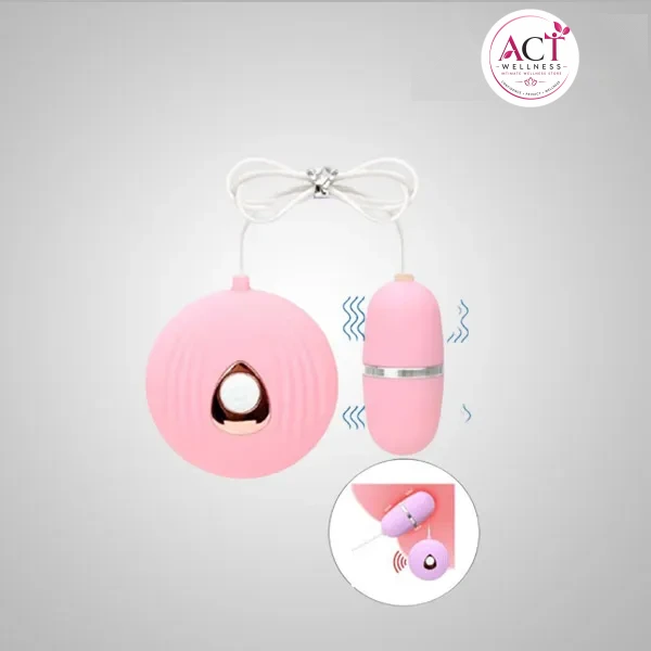 Vibrating Bullet Egg Vibrator for women - Buy Online in India | act wellness - view 1