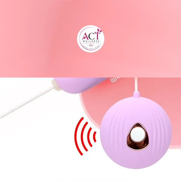 Vibrating Bullet Egg Vibrator for women - Product Gallery View 2 | act wellness