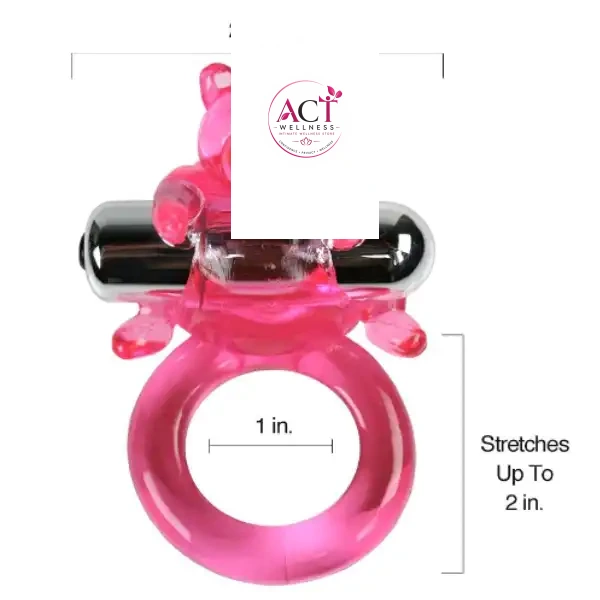 Vibrating Cock Ring Penis Stronger Orgasms with Vibrator - Product Gallery View 6 | act wellness