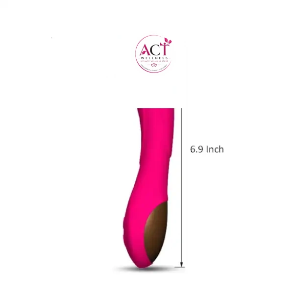 Silicone Flexible Women Powerful Vibrating Dildo - Product Gallery View 3 | act wellness