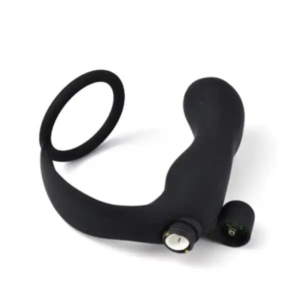 Vibrating Prostate Massager with Penis Ring - Product Gallery View 3 | act wellness