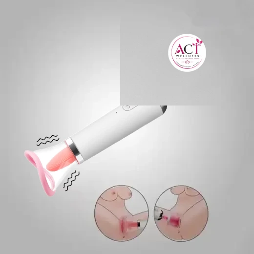 Vibrating Toy Oral Tongue Simulator Sucking Vibration Wand, Multi Speed Clitorial Sucking Toy - Buy Online in India | act wellness - view 1