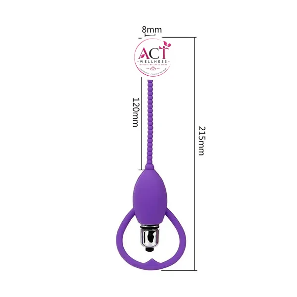 Vibrating Urethral Stimulation - Product Gallery View 3 | act wellness