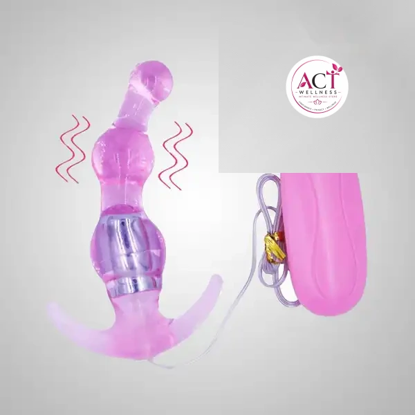 Vibrating Anal Beads Massager - Buy Online in India | act wellness - view 1