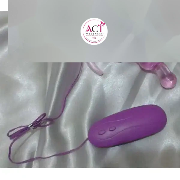 Vibrating Anal Beads Massager - Product Gallery View 2 | act wellness