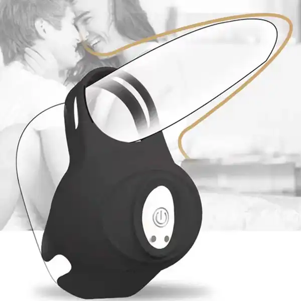 Bluetooth App Control Vibration Lock Ring - Product Gallery View 3 | act wellness