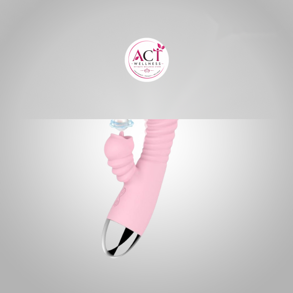 Vibrator Heating Tight Retractable Tongue Blowjob Licking Clitoris Stimulation - Buy Online in India | act wellness - view 1