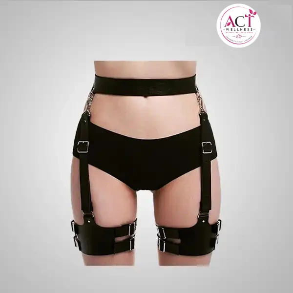 Waist Adjustable Belt Gothic Cincher Caged Garter for Women Rave Outfits - Buy Online in India | act wellness - view 1