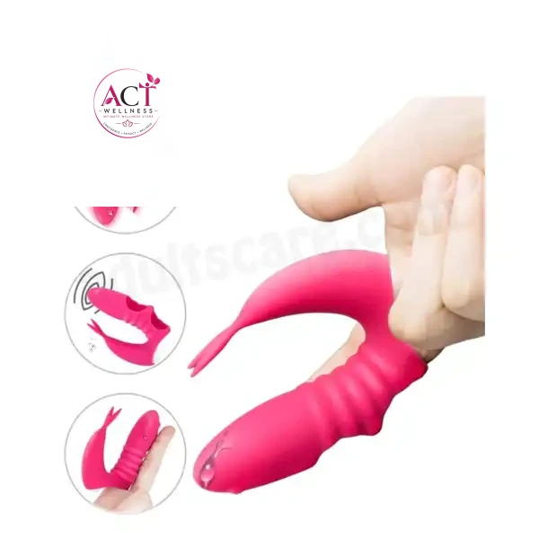 Waterproof Finger Sleeve Vibrator - Product Gallery View 4 | act wellness